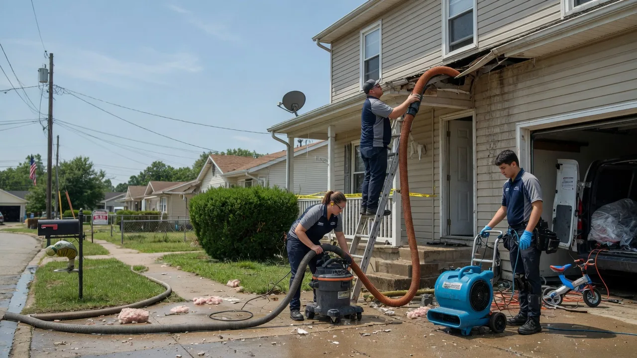 Water Damage Restoration in Monroe Center, IL near me